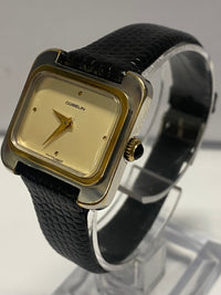 GUBELIN Reversed Rectangular Design Stainless Steel Unisex Watch- $7K APR w/COA! APR57