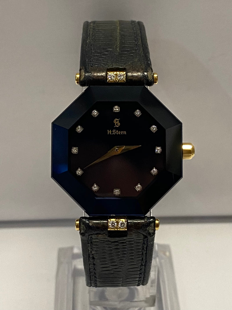 H. STERN Unique 18K Gold w/Rare Sapphire Crystal and Diamonds - $20K APR w/ COA! APR57