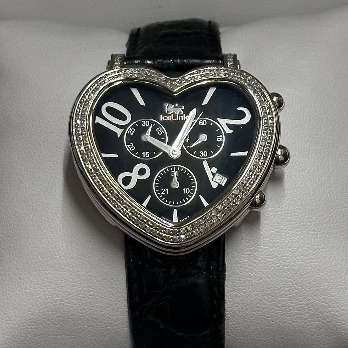 ICELINK Sagitta Heart Shaped Chronograph Lady's Watch