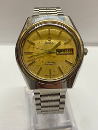 Zodiac SS Automatic Beautiful & Spectacular Vintage w/Day-Date - $6K APR w/ COA! APR57