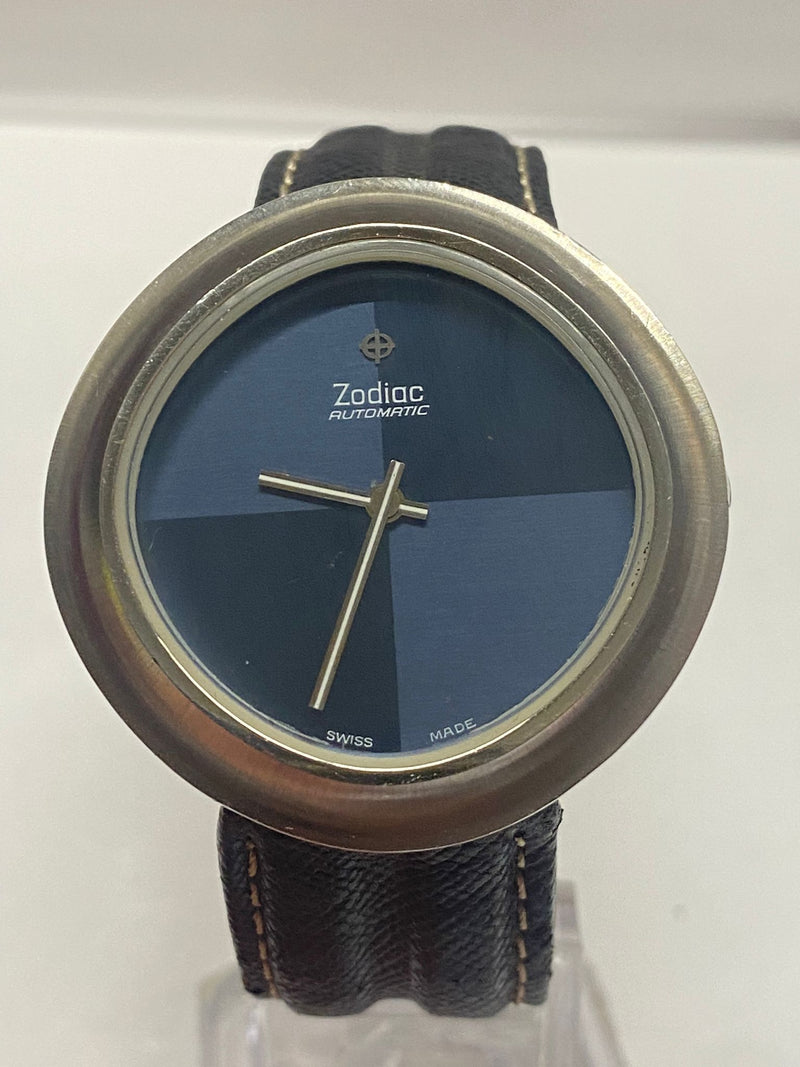 ZODIAC SS Unique, Special & Unusual Blue Asymmetrical Dial - $8K APR w/ COA!!!!! APR57