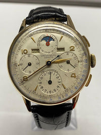 UNIVERSAL GENEVE GT SS Spectacular Moon Phase- Day-Date-Chrono- $40K APR w/ COA! APR57