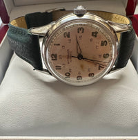 Wittnauer Military Style Watch C.1940s Stainless Steel Vintage $8K APR& COA!!!!! APR 57