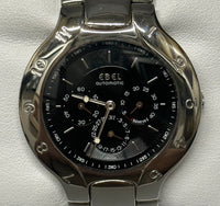 Ebel Automatic Chronograph Mens Watch Stainless Steel Brand New $8K APR & CoA!!! APR 57