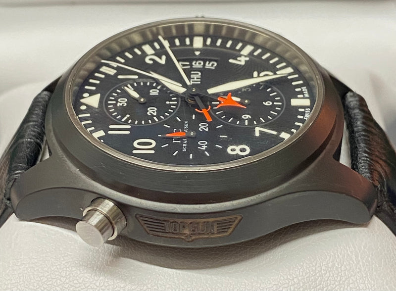 IWC Top Gun Ltd Ed Pilot's Chrono  Automatic Brand New Watch- $40K APR w/ COA!!! APR57