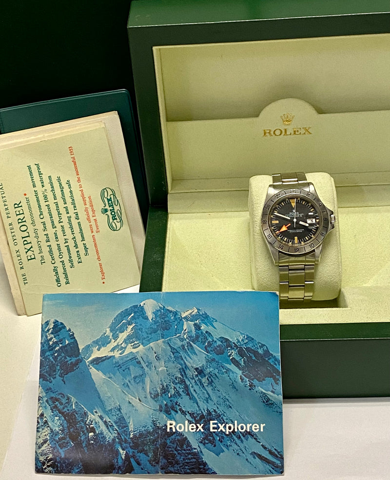 ROLEX Oyster Perpetual Date Explorer II Automatic Wristwatch - $130K APR w/  COA!