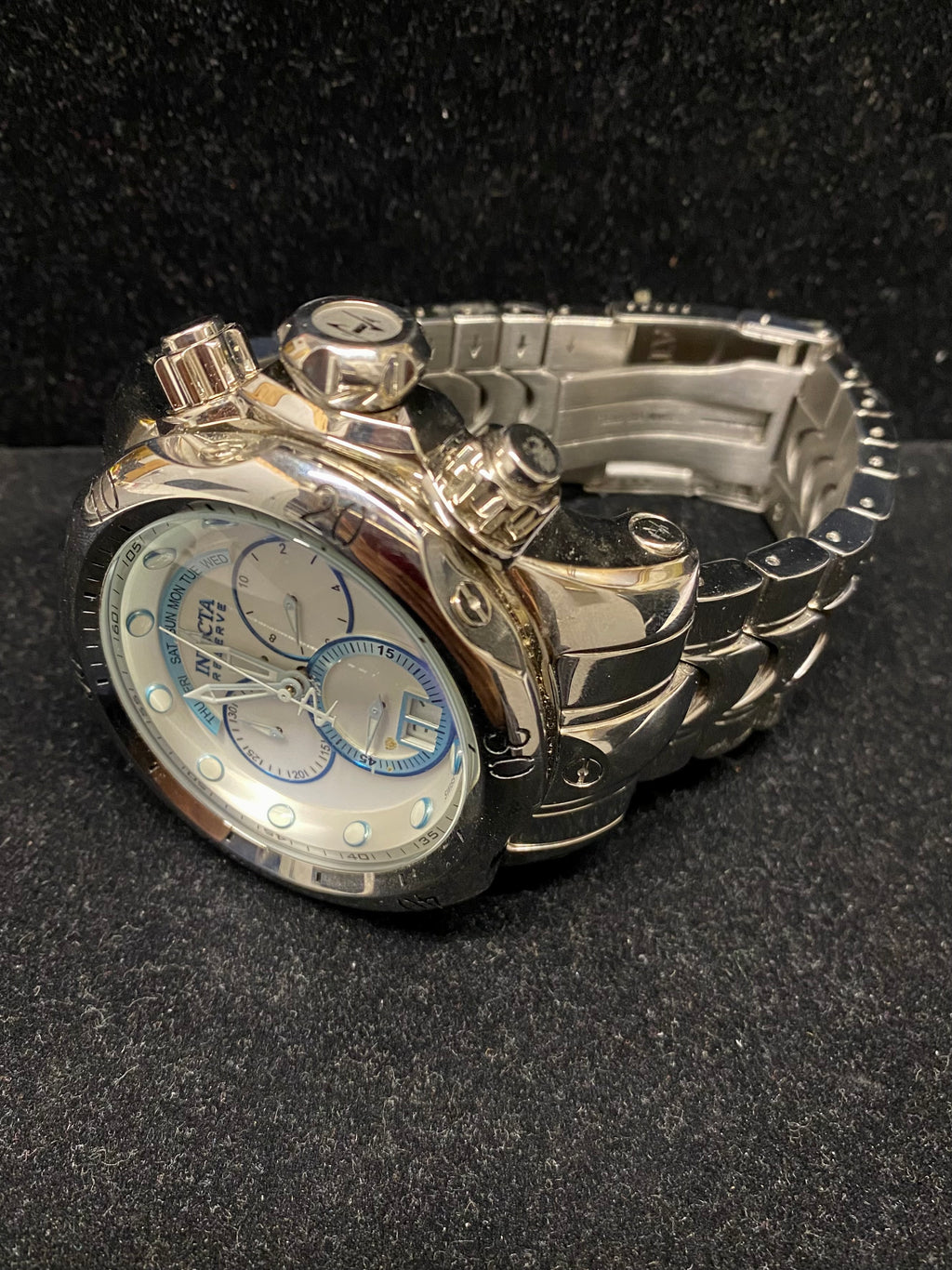 Invicta Arctic Edition Beautiful and Giant Stainless Steel Watch 7K APR w COA