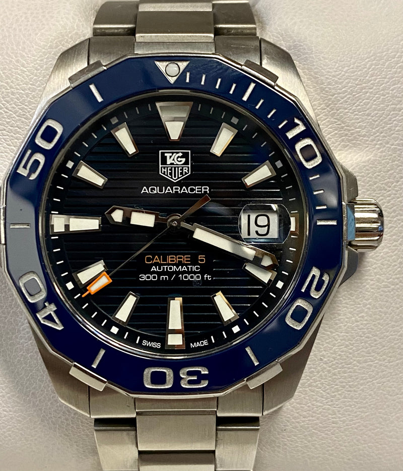 Tag heuer aquaracer 2024 calibre 5 day date