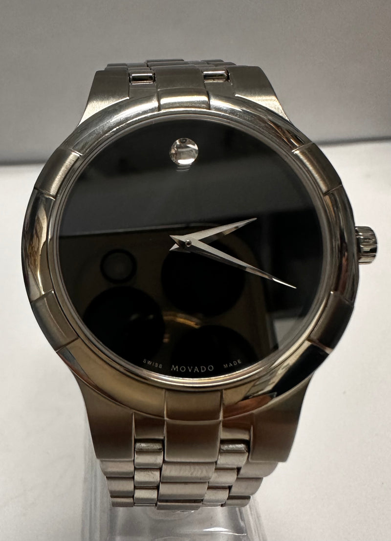 MOVADO Beautiful Stainless Steal Men's Watch - $2,5K APR w/ COA! APR 57