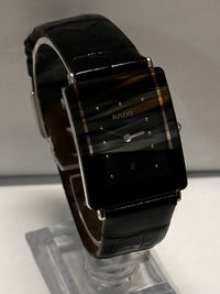 RADO Diastar Sapphire Crystal w/ Rare Black Dial Unisex Watch- $2,5K APR w/ COA! APR57