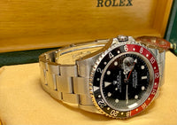 ROLEX Oyster Perpetual GMT-Master II Coke Style Rotating Bezel- $60K APR w/ COA! APR57