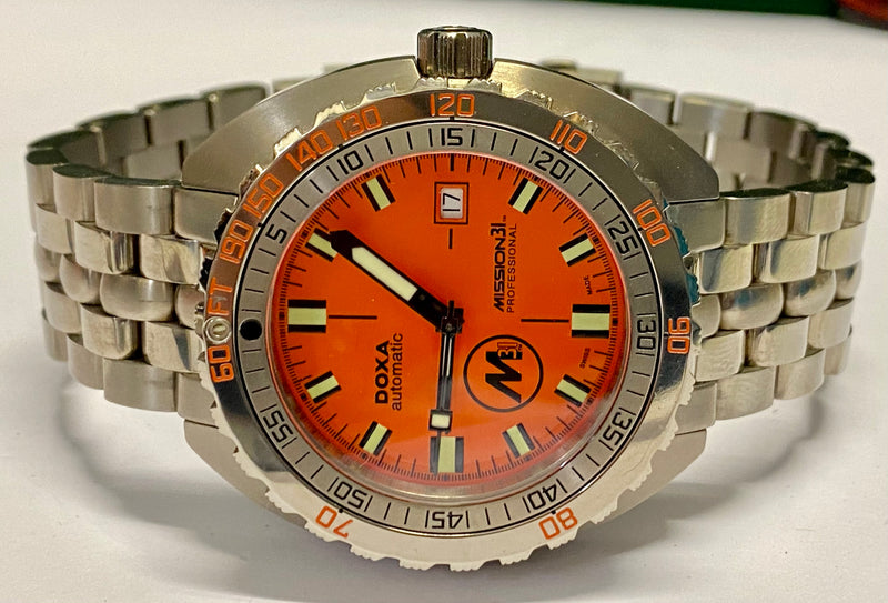 Doxa discount orange dial