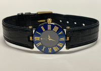 H. Stern Rare Ladies Size Sapphire Blue & 18K Yellow Gold Watch- $15K APR w/COA! APR57