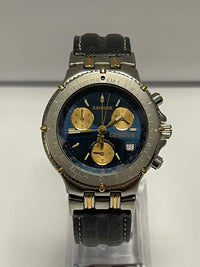 KRIEGER Unisex Limited Split Second Jumbo Chronograph Date Watch- $10K APR w/COA APR57