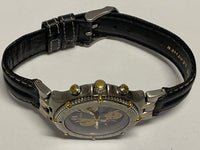 KRIEGER Unisex Limited Split Second Jumbo Chronograph Date Watch- $10K APR w/COA APR57