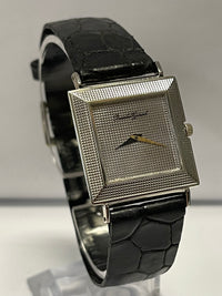 BUECHE GIROD Square Case Ultra Thin 18K White Gold Unisex Watch - $16K APR w/COA APR 57