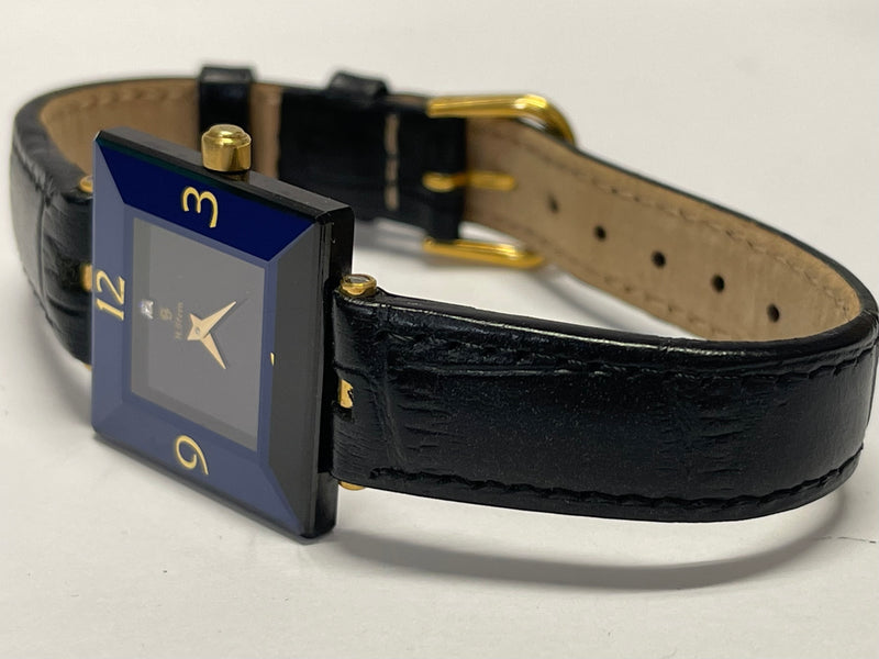 H. STERN Limited Edition Rare Dark Blue Sapphire Unisex Watch - $13K APR w/ COA! APR57