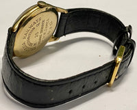 OMEGA Rhodesia Railways 9K Gold 1950's Rare Mechanical Watch - $10K Appraisal Value! ✓ APR 57