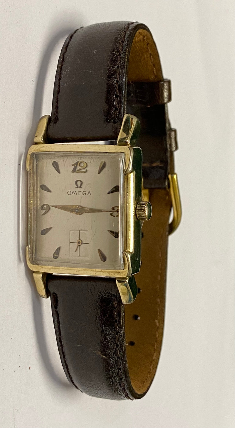 OMEGA 14K Gold-Filled Vintage circa 1940s Wristwatch - $6K APR Value w/ CoA! APR 57