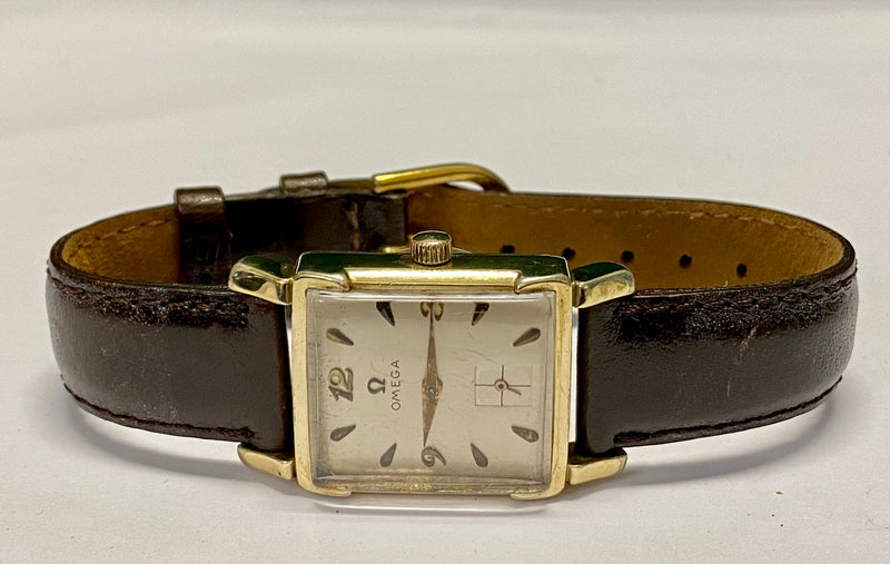 OMEGA 14K Gold-Filled Vintage circa 1940s Wristwatch - $6K APR Value w/ CoA! APR 57