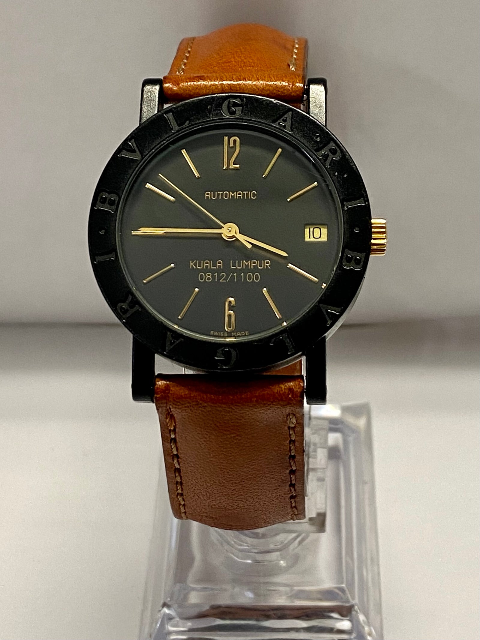 BVLGARI Kuala Lumpur Ltd. Ed. 812 1100 w Exhibition Caseback