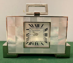 Cartier Decor Desk Clock Alarm - Store - Grenon's of Newport