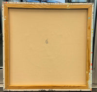 "Brendan Cass" Abstract Contemporary Art, Silver Pink - $28K APR w/CoA APR57