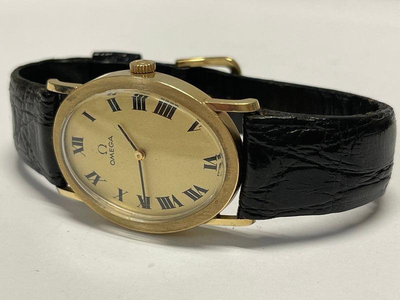 OMEGA Unique & Beautiful Solid Gold Oval Case Unisex Watch - $15K APR w/ COA!!!! APR 57