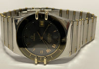 OMEGA Constellation Date Two-Tone Beautiful Design Unisex Watch- $10K APR w/ COA APR 57