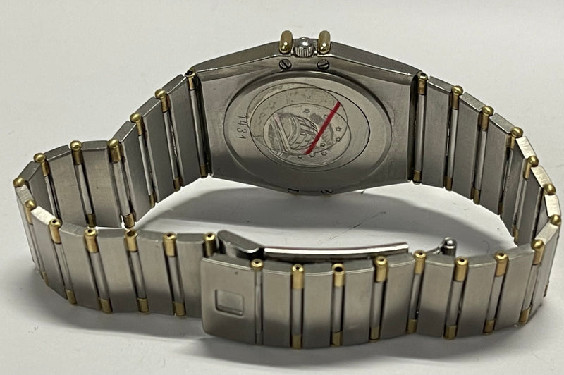 OMEGA Constellation Date Two-Tone Beautiful Design Unisex Watch- $10K APR w/ COA APR 57