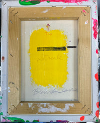 "Brendan Cass" OOAK Abstract Contemporary Art 'Streak' Pink - $23K APR w/CoA APR 57