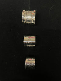 Fine Hand Engraved Antique Sterling Silver Napkin Ring - $1K APR w/ CoA! APR57