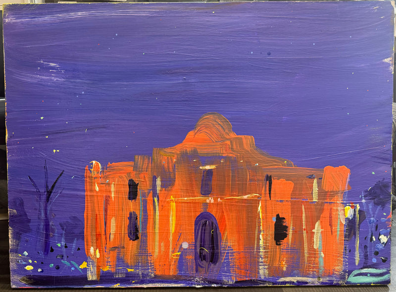 "Brendan Cass" OOAK Abstract Contemporary Art 'The Alamo' C.2012- $40K APR w/CoA APR57