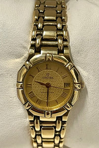 Concord Saratoge 18K YG Ladies Wrist Watch with Date Feature - $20K APR w/ COA!! APR57