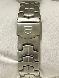 Tag Heuer Link SS Date Feature Men's Wrist Watch w/ 11 Diamonds - $8K APR w/ COA APR 57