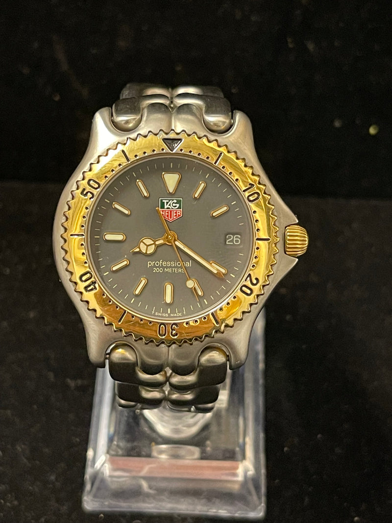 Tag Heuer Professional SS Men's Wrist Watch w/ GT Rotating Bezel - $4K APR w/COA APR 57