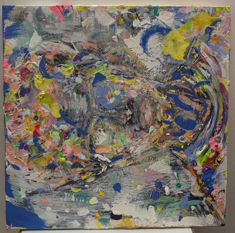 "Brendan Cass" OOAK Abstract Contemporary Art, Explosive Colors - $28K APR w/CoA APR57