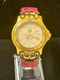 Tag Heuer Professional 18K YGP Quartz Beautiful Ladies Watch  - $7K APR w/ COA!! APR 57