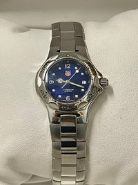 Tag Heuer Professional SS w/ Rare Sapphire Dial Ladies Watch - $4.5K APR w/ COA! APR 57