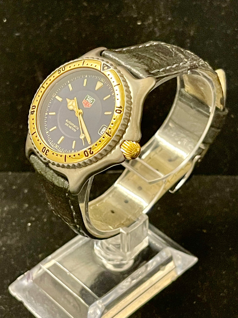 Tag Heuer Automatic SS Men's Wristwatch w/ 18K YG Rotating Bezel - $6K APR w/COA APR 57