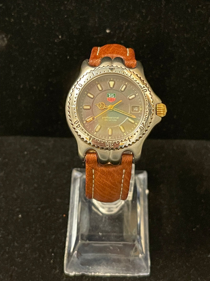 Tag Heuer Professional Unique SS & YG Quartz Men's Wrist Watch - $5K APR w/ COA! APR 57