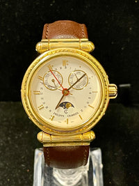 PHILIPPE CHARRIOL YUCATAN Chrono 18K YG Automatic Men's Watch - $30K APR w/ COA! APR 57