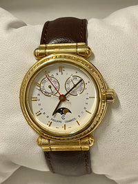 PHILIPPE CHARRIOL YUCATAN Chrono 18K YG Automatic Men's Watch - $30K APR w/ COA! APR 57