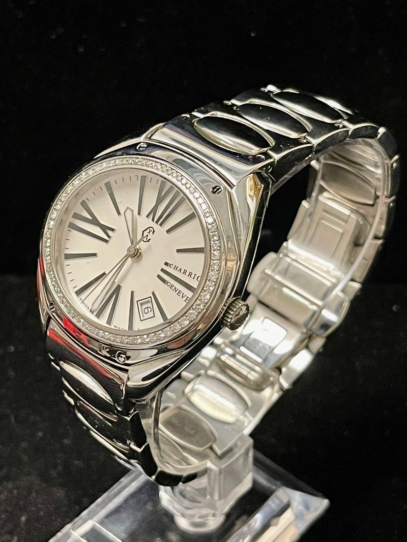 Philippe Charriol Beautiful & Unique Dial W/72 Diam Men's Watch - $12K APR w/COA APR 57