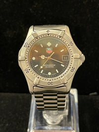 Tag Heuer Professional SS Black Dial w/ Date Feature Men's Watch - $2K APR w/COA APR 57