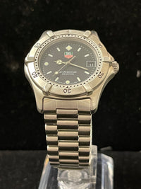 Tag Heuer Professional SS Black Dial w/ Date Feature Men's Watch - $2K APR w/COA APR 57