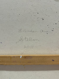"Brendan Cass" OOAK Abstract Contemporary Art 'Stellan' C. 2011- $28K APR w/CoA APR57