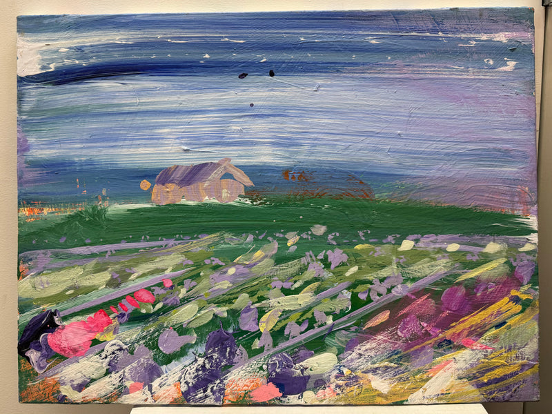 "Brendan Cass" OOAK Expressionistic Landscape Painting - $28K APR w/CoA APR57