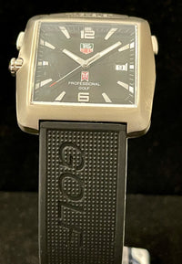 Tag Heuer Professional Golf Ltd Ed Titanium/SS Men's Wrist Watch - $8K APR w/COA APR 57