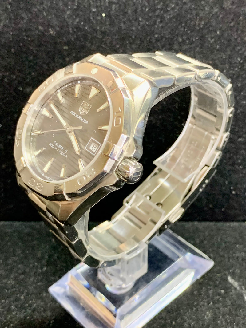 Tag Heuer Aquaracer Claibre 5 Engraved Dial SS Men's Wristwatch- $7K APR w/ COA! APR 57